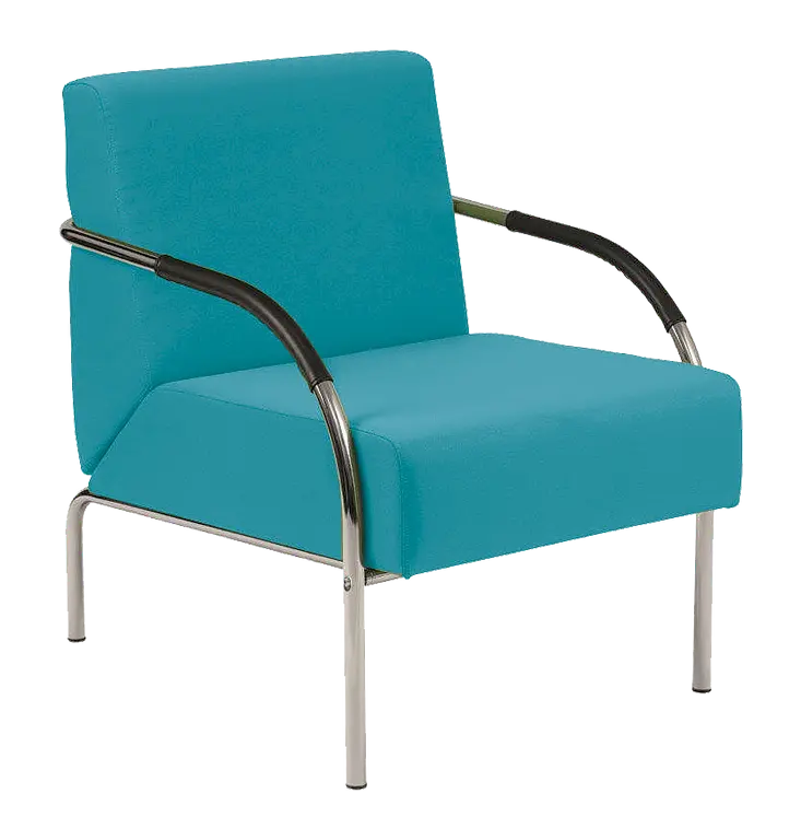 SPA 1 chrom, koženka AN 078 - koženka tyrkysová